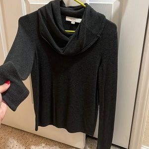 Cowl Neck Knit Top
